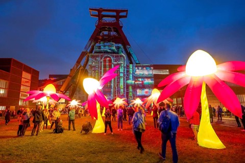 Extraschicht, the long night of industrial culture, cultural festival across the Ruhr region, 35