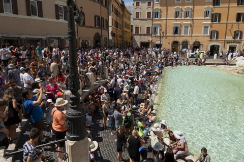 Trevi Fountain, Fontana di Trevi, Rome, Italy, Europe