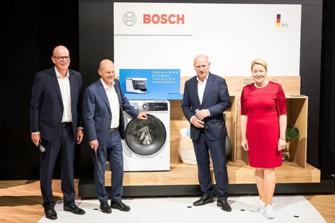 Olaf Scholz (Chancellor of the Federal Republic of Germany, SPD), Kai Wegner (Governing Mayor of