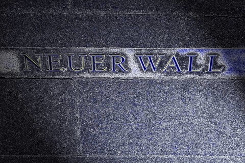 Europe, Germany, Hamburg, City, Neustadt, Neuer Wall, elegant shopping street, shops, lettering