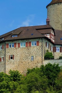 Reichenberg Castle, Staufer castle complex, hilltop castle, historical building, built between 1230