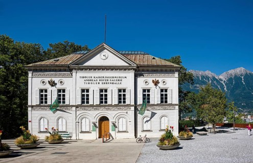 Kaiserjägermuseum, Andreas Hofer Gallery and Tyrolean Hall of Honour at the Tyrol Panorama,