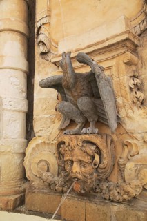 Water fountain Emmanuel de Rohan de Polduc, Grand Master between 1775-1797, Saint George's Square,