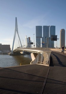 De Rotterdam building designed by architect Rem Koolhaas as a vertical city nears completion in