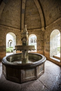 Romanesque Cistercian monastery, Abbaye du Thoronet, Département Var, Provence-Alpes-Côte d'Azur,
