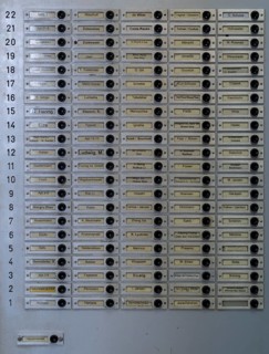 Ringing from rental flats in a high-rise building