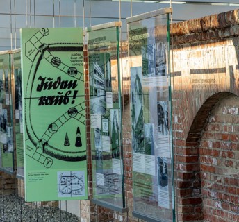 Permanent open-air historical exhibition, Topograhie des Terrors, Niederkirchnerstraße, Berlin,