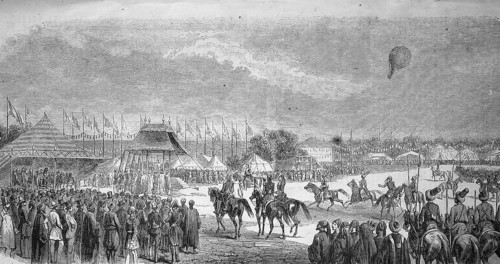 Egyptian feast given by Viceroy Said Pasha in honour of the Duke of Brabant, Historical, digitally
