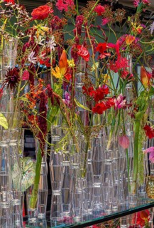 Artistic flower arrangements and decorations, German Floristry Championships, Berlin, Germany,