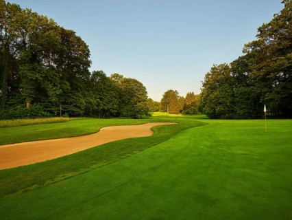 Golf course, sand bunker
