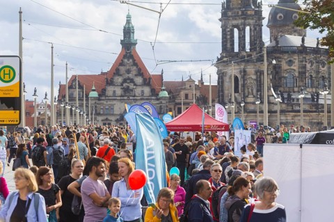 The organiser of Dresden is (s) t bunt is the Cellex Foundation. The motto of this year's banquet