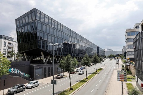 House of the Funke Medien Group in Essen, 22 July 2024, Germany, Europe
