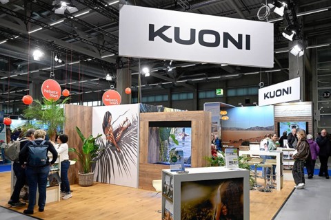 Kuoni Travel exhibition stand