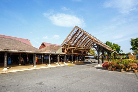 Terminal of Koh Samui Airport, Thailand, Asia