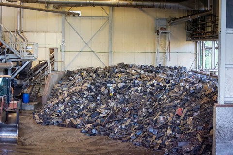 Ecobat Resources Freiberg, Freiberg, Saxony, Germany, Europe