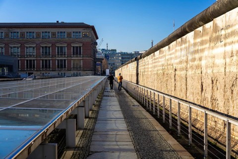 Permanent open-air historical exhibition, Topograhie des Terrors, Niederkirchnerstraße, Berlin,