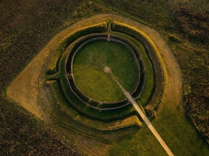 The circular ditch complex of Goseck is a Neolithic circular ditch complex on the north-western