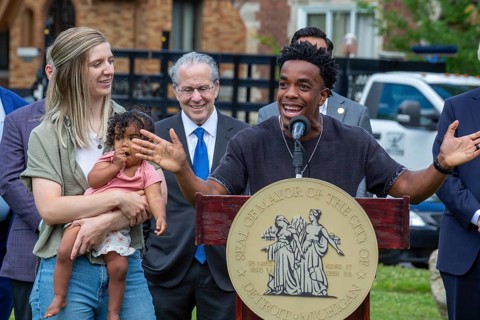 Detroit, Michigan, President Biden's American Rescue Plan announced a second round of funding for