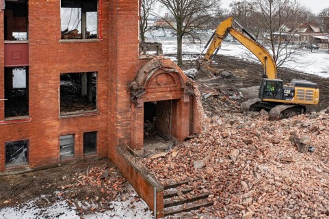 Detroit, Michigan, The former Woodrow Wilson Intermediate school (later the Phoenix Academy charter