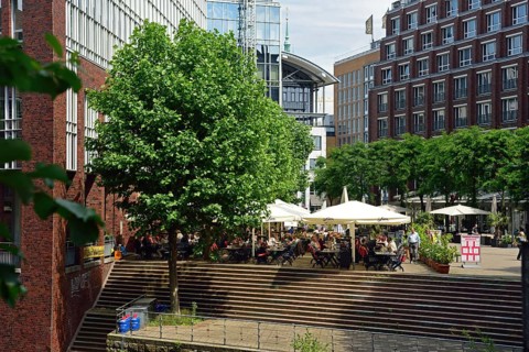 Hamburg, Stadt, Neustadt, Fleetinsel, Cafe