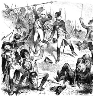Storming of Kostheim 1793, Prussian crown prince drives out the French, courage, leader, battle,
