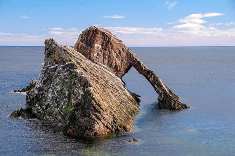 Bow Fiddle Rock, Portknockie, Scotland, Great Britain