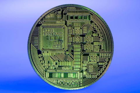 Monero, XMR, cryptocurrency, symbol coin, optical placeholder for the digital currency, blockchain,