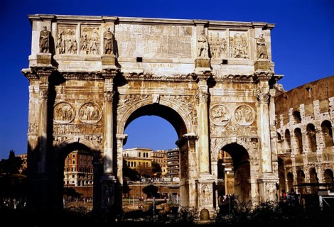 Arch of Constantine, Rome