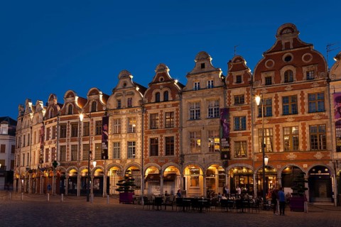 Place des Héros, Arras, Pas de Calais Department, Nord-Pas de Calais Picardie region, France,
