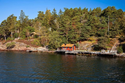 Archipelago island, Stockholm archipelago, Stockholm, Sweden, Scandinavia, Europe