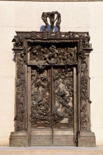 The Gates of Hell by Auguste Rodin, Rodin museum, Paris, Ile de France, France, Europe