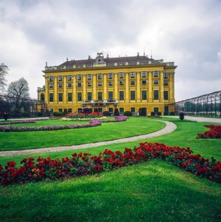 Palace Schonbrunn in Vienna, Austria, Europe