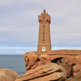Men Ruz, old lighthouse, Brittany