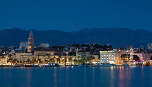 View of Split, Dalmatia, Croatia, Europe