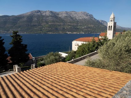 Church and monastery of Sveti Nikola, Korcula, Dalmatia, Croatia, Europe