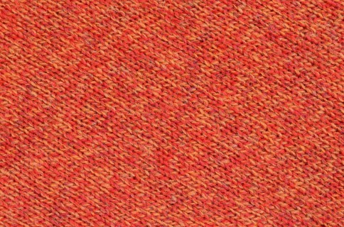 Abstract Background Texture Of Knitted Orange Wool Fabric