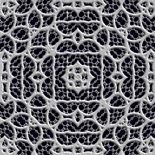 3D effect seamless lace background, wallpaper decoration pattern