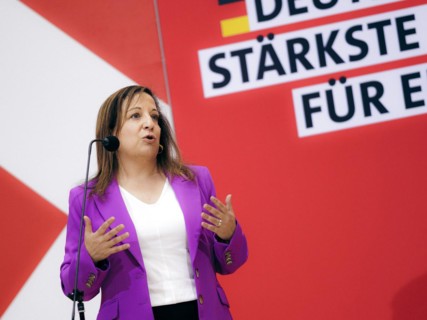 Iratxe Garcia Perez, leader of the parliamentary group of the Spanish Progressive Alliance of