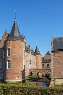 Commandery of Alden Biesen, 16th-century moated castle at Rijkhoven, Bilzen, province of Limburg,