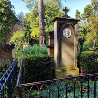 Tomb of Melchior and Sulpiz Boisserée in front of St George's Chapel, Old Cemetery, Bonn, North