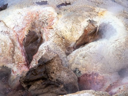 Hot spring Eyvindarhver, Hveravellir geothermal area, Iceland, Europe