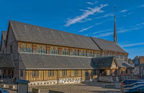 Wooden church Honfleur France