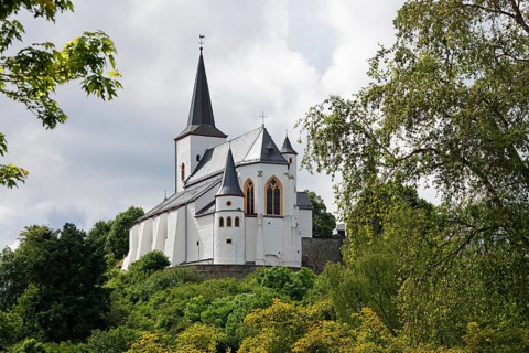 Church of St Matthias, Roman Catholic parish church, Hellenthal, Reifferscheid, Eifel, North