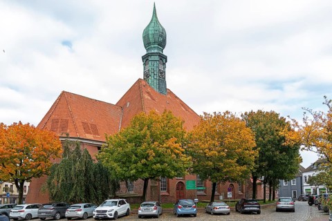 St Bartholomew's Church, Wesselburen, Schleswig-Holstein, Germany, Europe