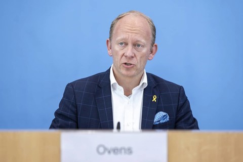 Carsten Ovens, CEO, European Leadership Network (ELNET), recorded at a press conference to present