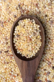 Fregola, pasta variety from Sardinia, Italy, Europe