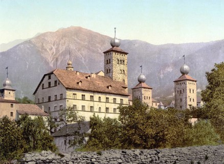 Stockalper Palace, also known as Stockalperpalast, was built between 1651 and 1671 in the Valais