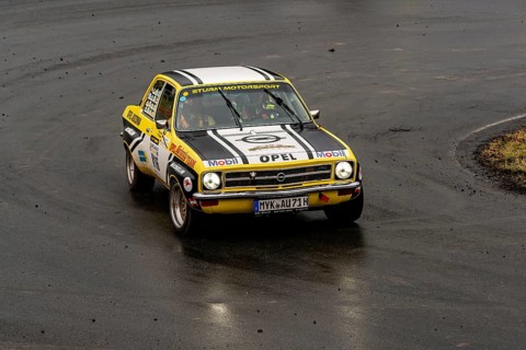 ADAC Eifel Rally Festival 2023, Opel Ascona A, Vulkaneifel, Rhineland-Palatinate, Germany, Europe