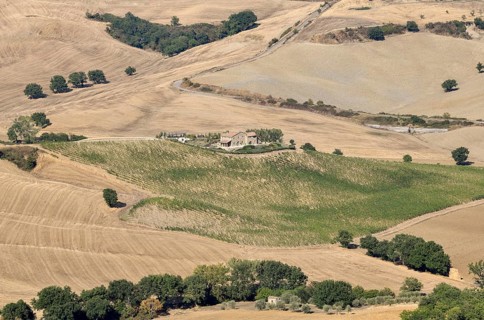 Country estate near Montepulciano, Tuscany, Italy, Europe