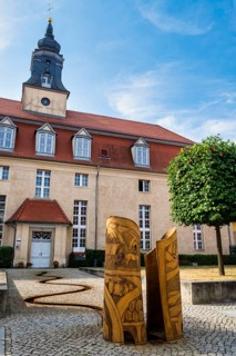 Hospital Church Dahme Mark, Brandenburg, Germany, Europe